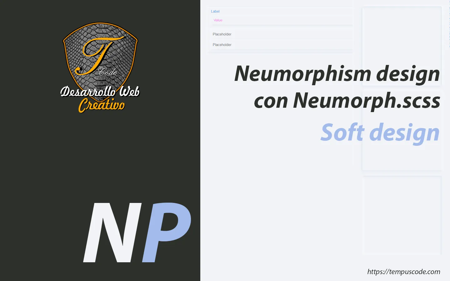 Neumorfismo, tendencias de diseño web con Neumorph.scss